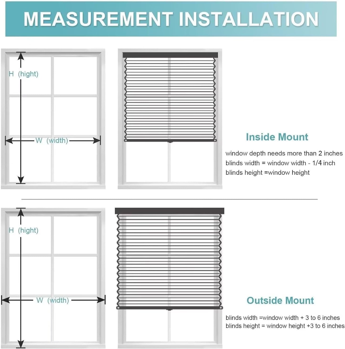 MYshade Cordless Blackout Window Blinds & Shades Pull Down Room Darkening Window Shades Light Blocking Honeycomb Cellular Shade for Indoor Windows Easy to Install 70 inch Wide, H72 Beige Blinds