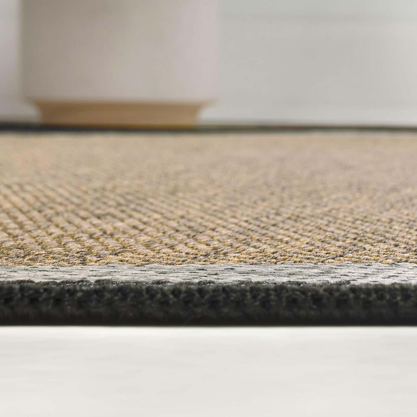 JONATHAN Y Rustic Abstract Indoor Outdoor Area Rug 5X8 Brown/Black, Wyatt Modern for Backyard, Patio, Porch, Easy-Cleaning, High Traffic, Pet-Friendly, Non-Shedding (SHP200A-5)